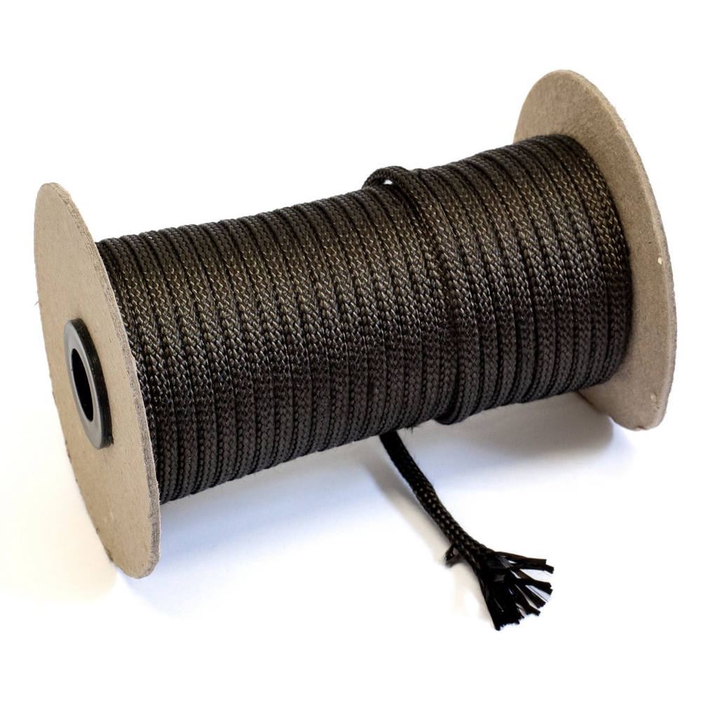 Carbon Fibre Braid - 3K - 5mm wide - 446gsm